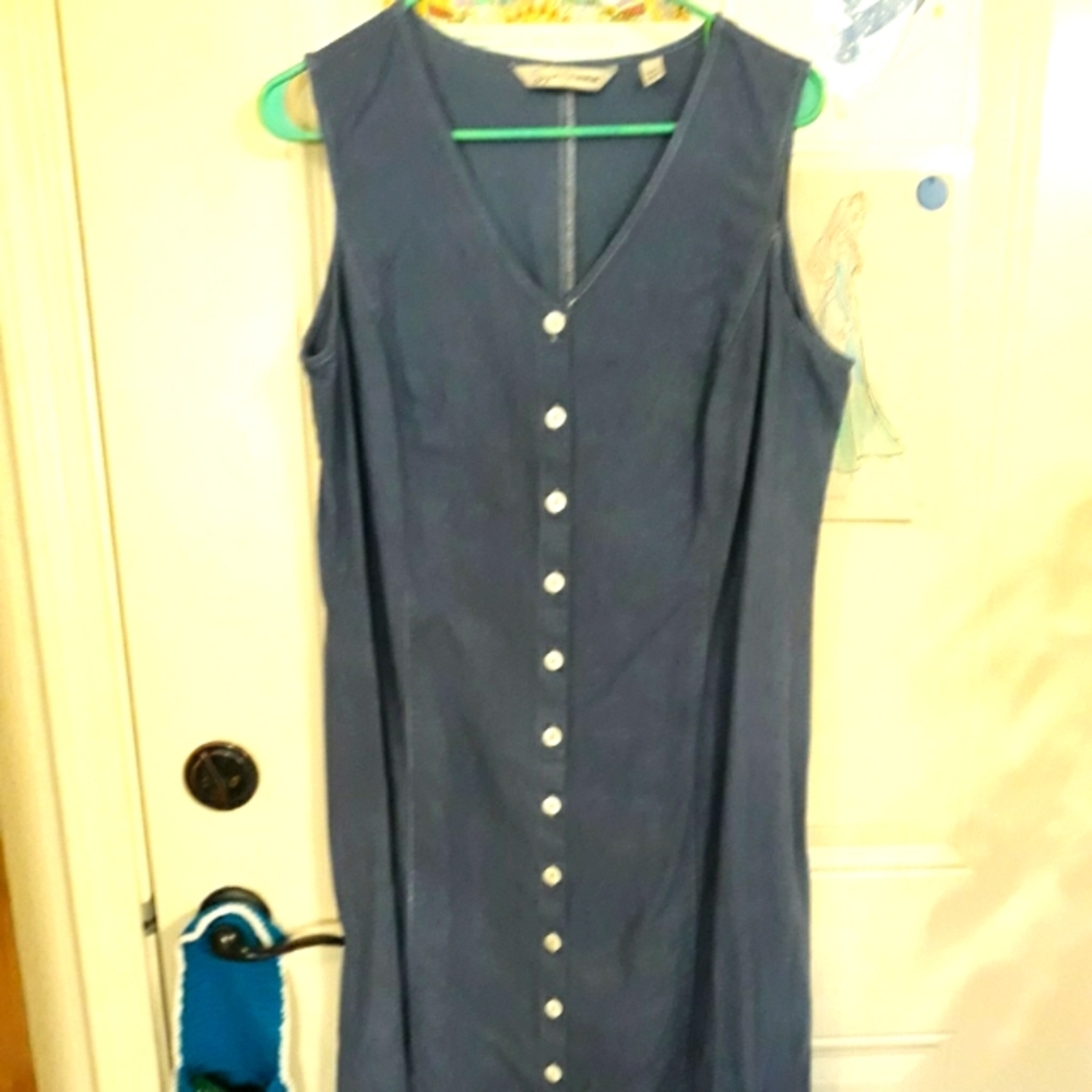 Denim flare dress size 14-16